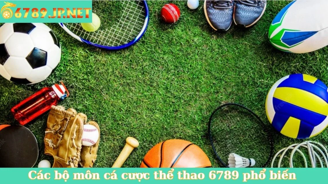 Các bộ môn cá cược thể thao 6789 phổ biến 